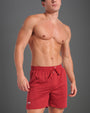 Shorts de malla TEAMM8 S.S.C. de 13.5cm - Rojo