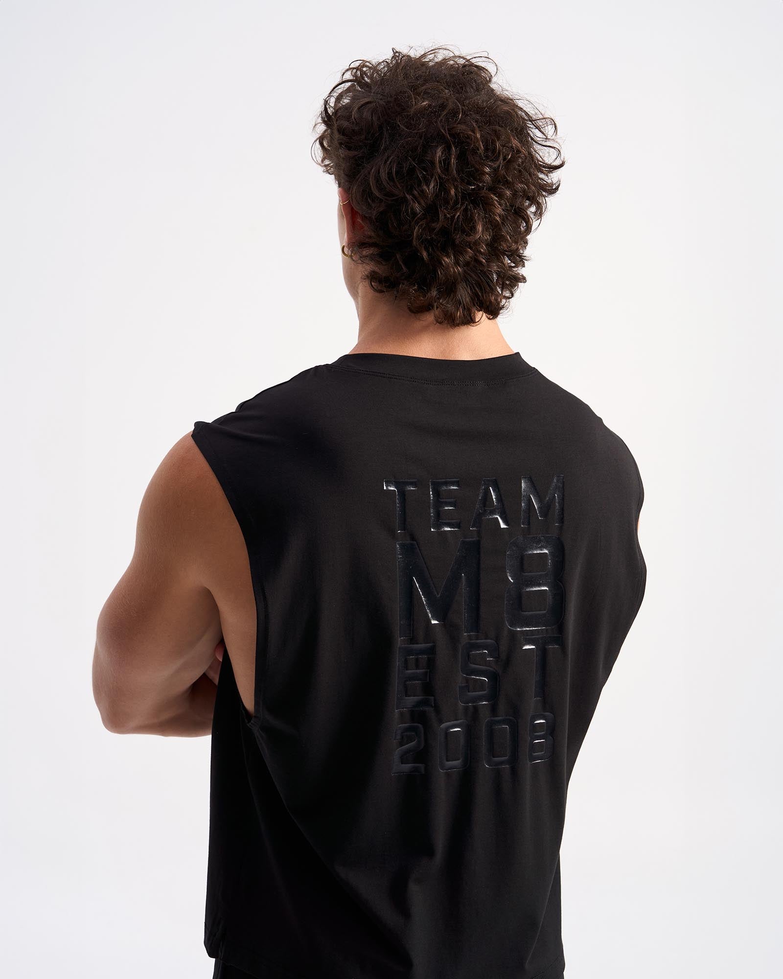 Strike Muscle Tank - Black