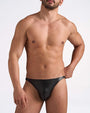 Flex Brief - Faux Leather Black