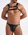 Flex Harness - Faux Leather Black