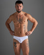 TEAMM8 Standard Swim Brief - White