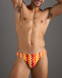 Resort Bikini Swim Brief - Red Mirage