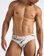 Resort Wide Cut Swim Brief - Sand