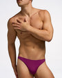 Flirt Cotton Micro Brief - Purple