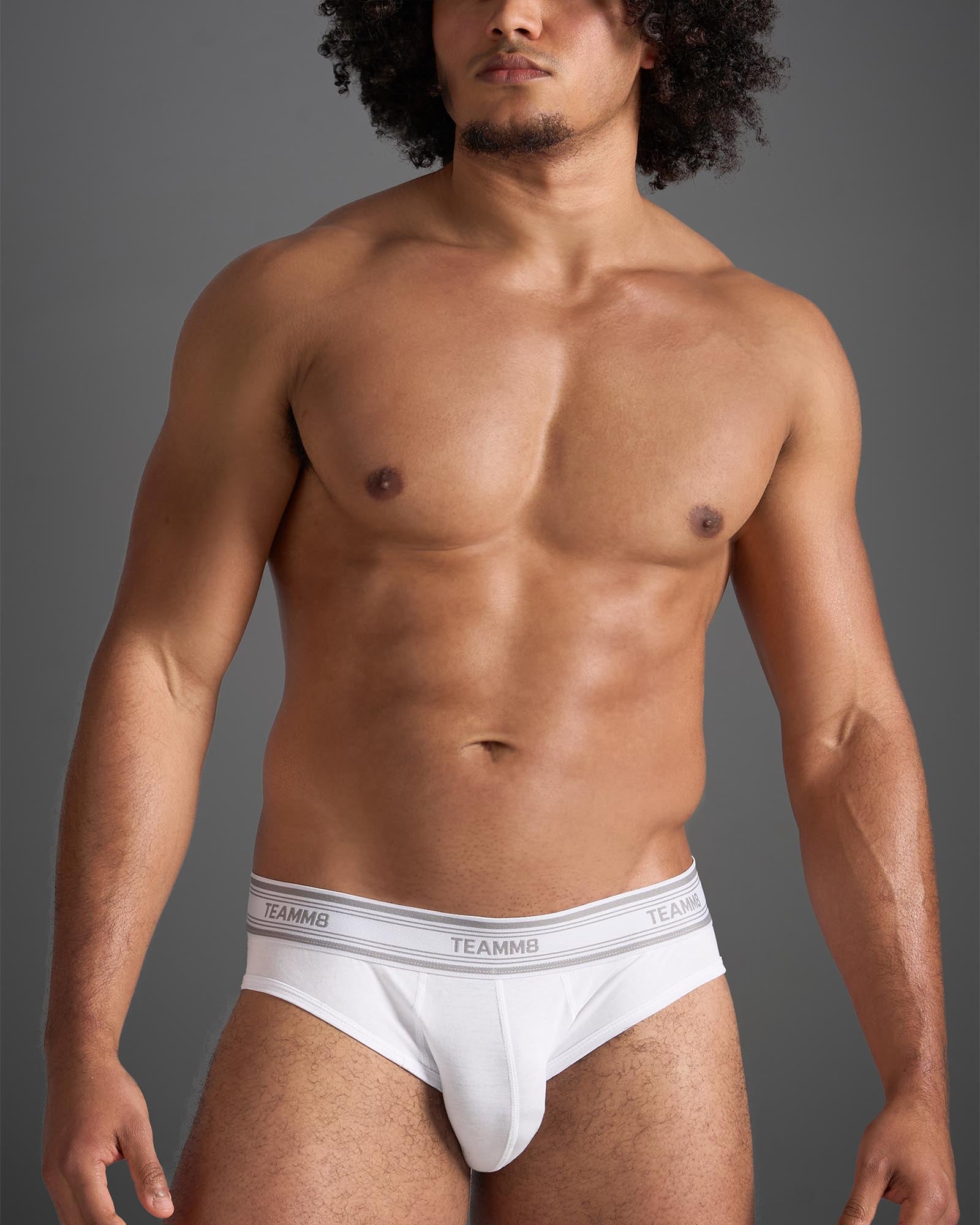 New Classic Cotton Brief - White