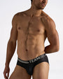 Racer Mesh Brief - Jet Black