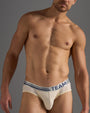 Racer Mesh Brief - Ecru