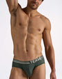 Racer Mesh Brief - Hunter Green