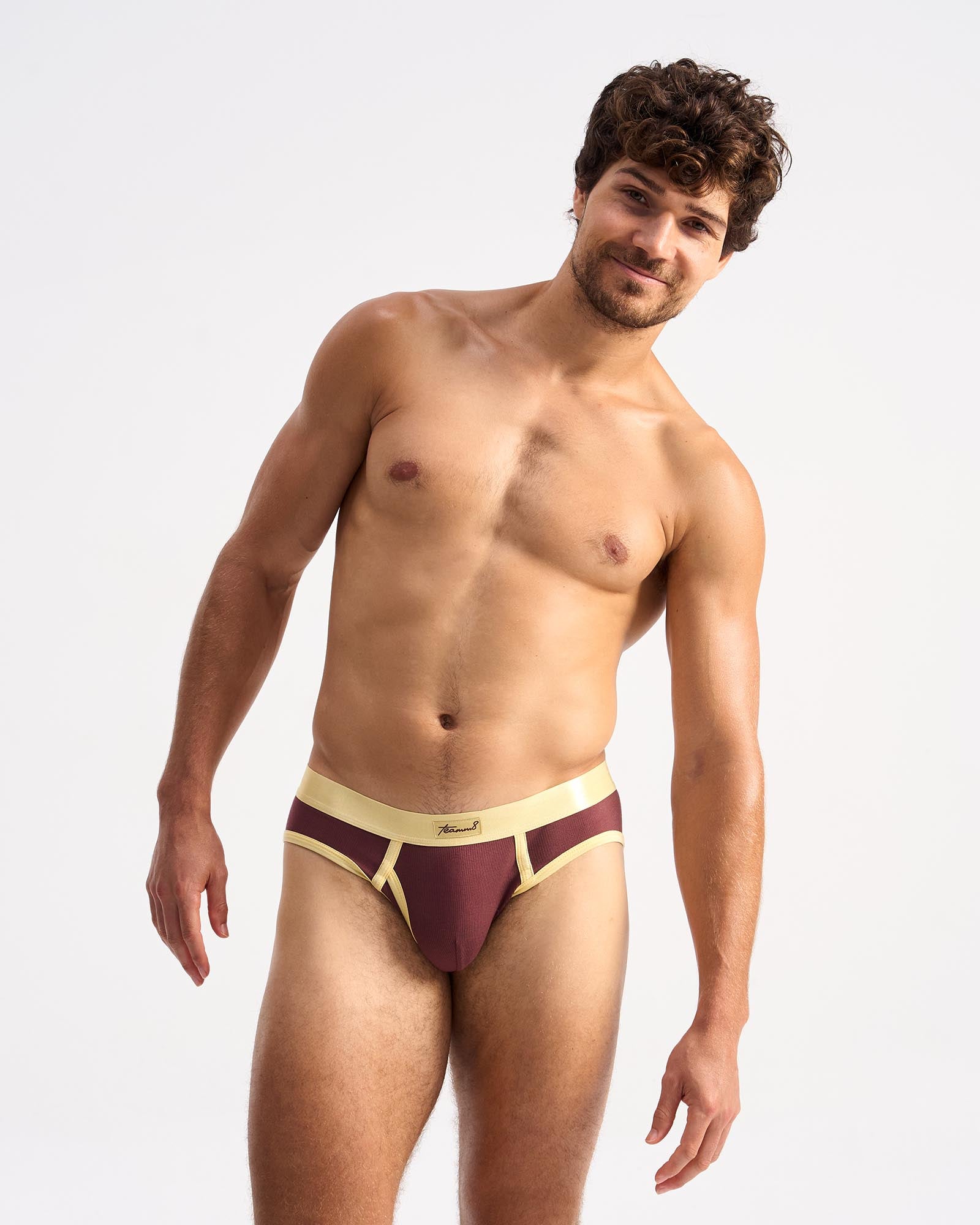 Retro Classic Brief - Mahogany