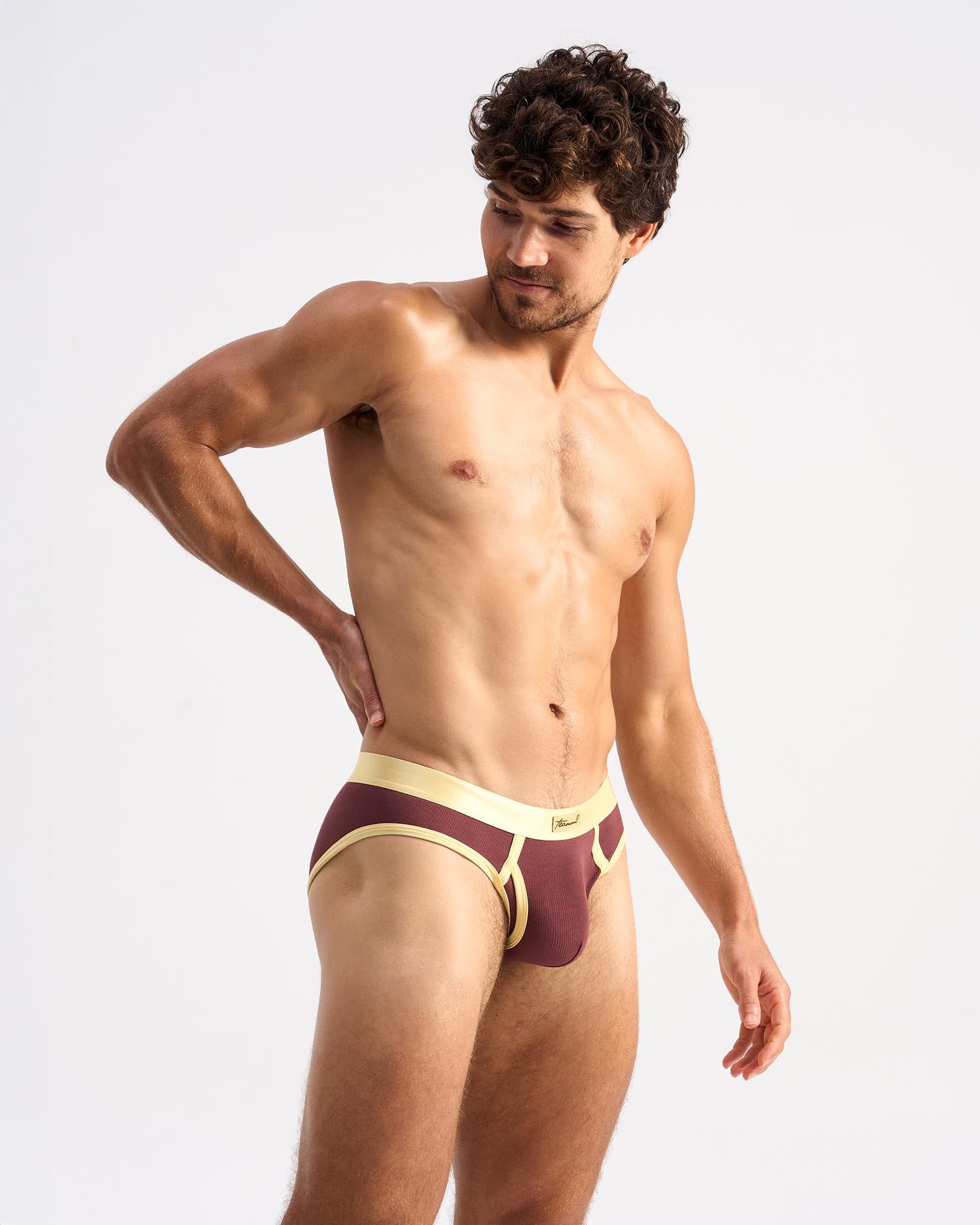 Retro Classic Brief - Mahogany