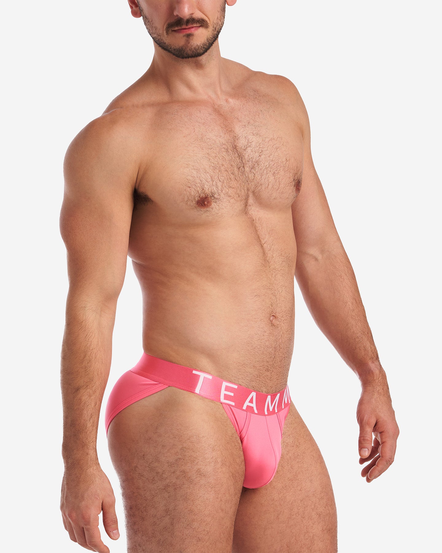 Mens Underwear - Briefs for Men - Apex Brief Tropical Pink - Pink 1x