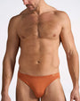 Body Bamboo Bikini Brief - Burnt Sienna