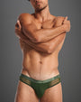 Manuel Sheer Bikini Brief - Verde