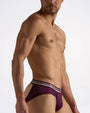 Racer Mesh Jockstrap - Eggplant