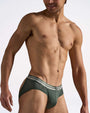 Racer Mesh Jockstrap - Hunter Green