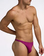 Flirt Cotton Thong - Purple