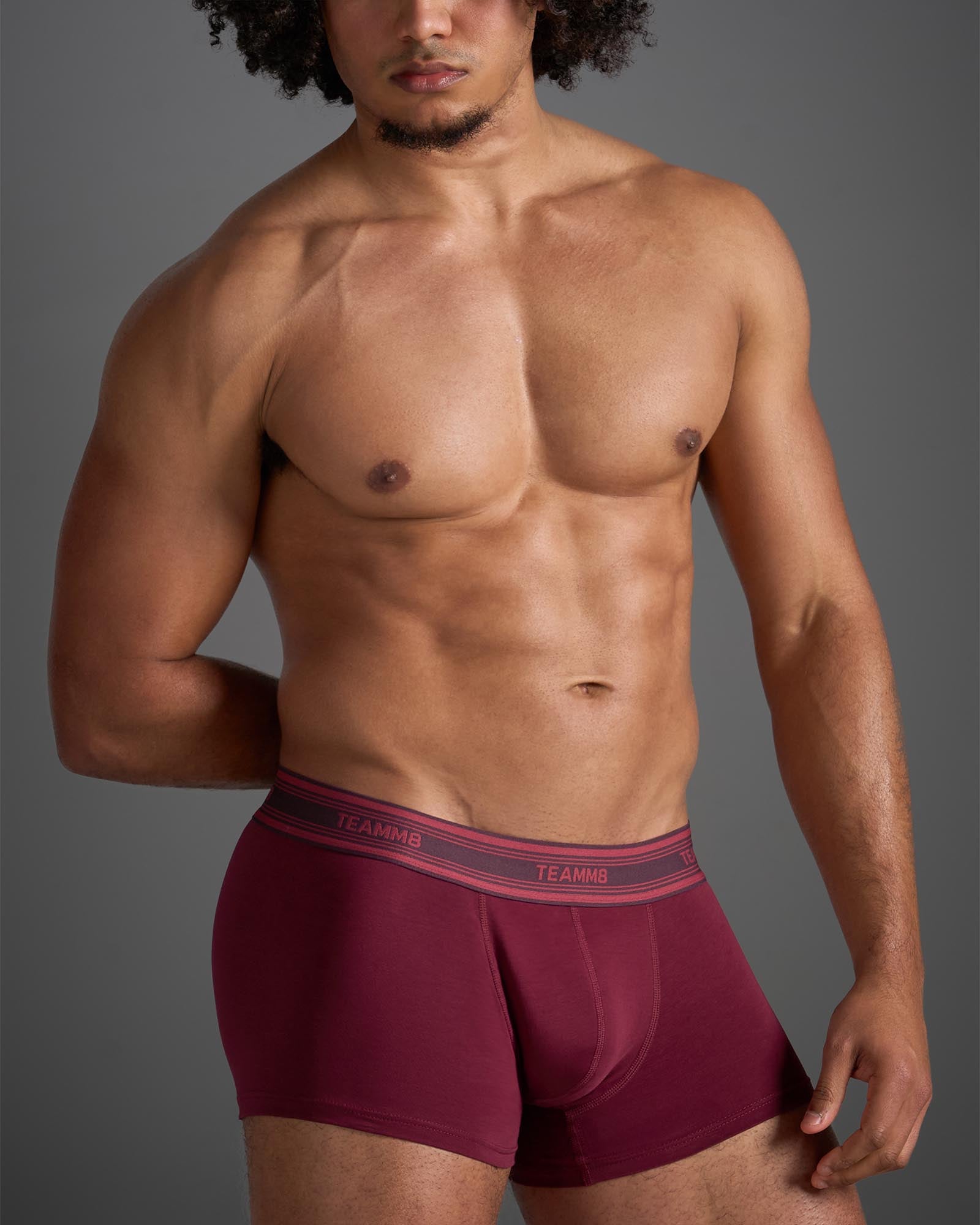 New Classic Cotton Trunk - Wine