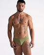 TEAMM8 Standard Swim Brief - Army