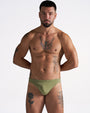 TEAMM8 Standard Swim Thong - Army