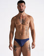 TEAMM8 Standard Swim Thong - Navy